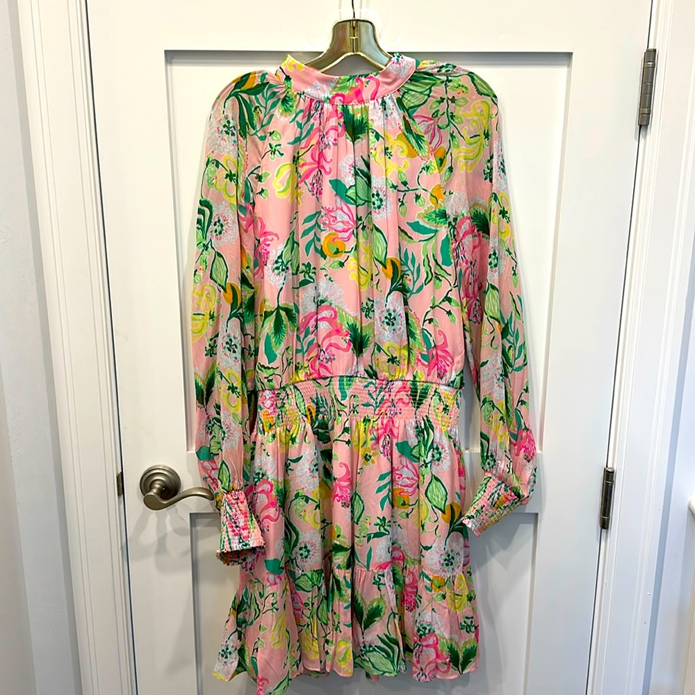 Lilly Pulitzer Ellielynn Long Sleeved Dress. Size 12. NWT.